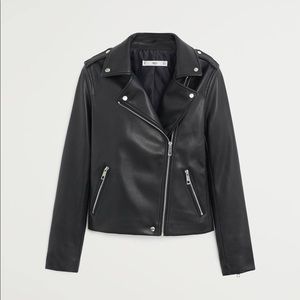 Zipper Bike Leatjer Jacket